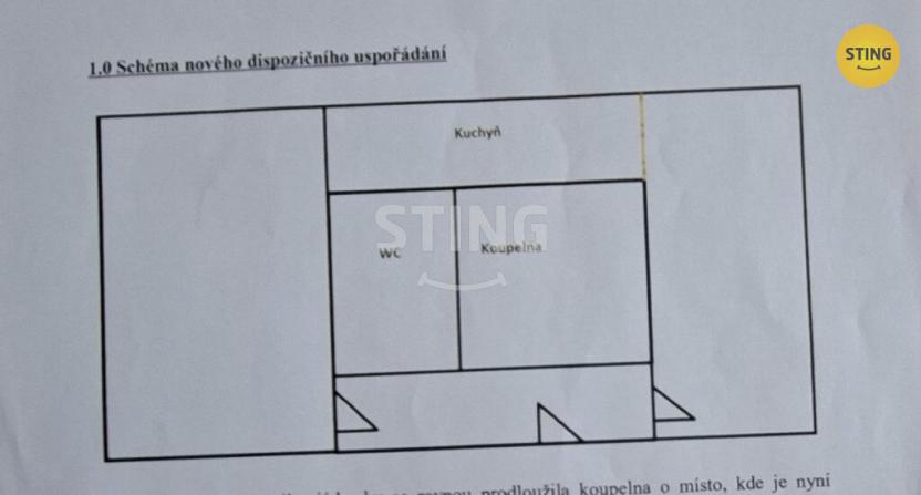 Pronájem bytu 2+kk, Ostrava, Kyjevská, 51 m2