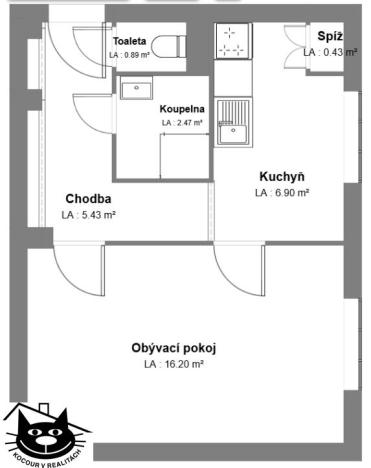 Pronájem bytu 1+1, Příbram - Příbram VII, Prof. Skupy, 35 m2
