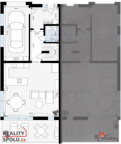 Prodej rodinného domu, Milovice - Mladá, Tyršova, 160 m2