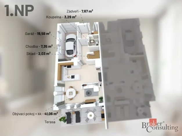 Prodej rodinného domu, Milovice - Mladá, Tyršova, 160 m2