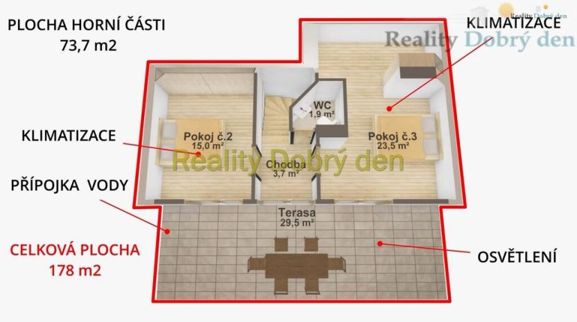 Pronájem bytu 4+kk, Opava, Bochenkova, 178 m2