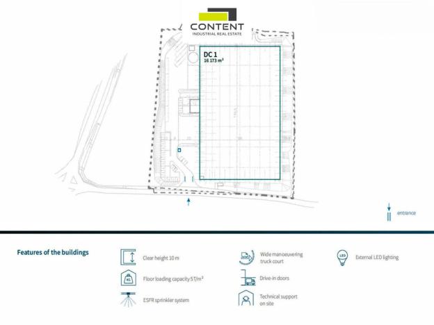 Pronájem výrobních prostor, Dobřejovice, 16173 m2