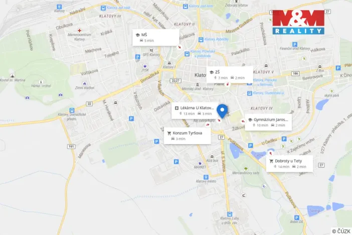 Prodej bytu 4+1, Klatovy - Klatovy IV, U Slunce, 102 m2