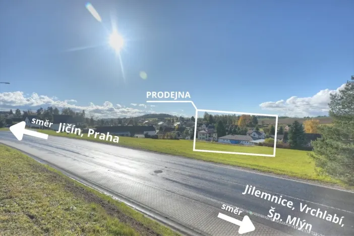 Prodej obchodního prostoru, Studenec, 265 m2