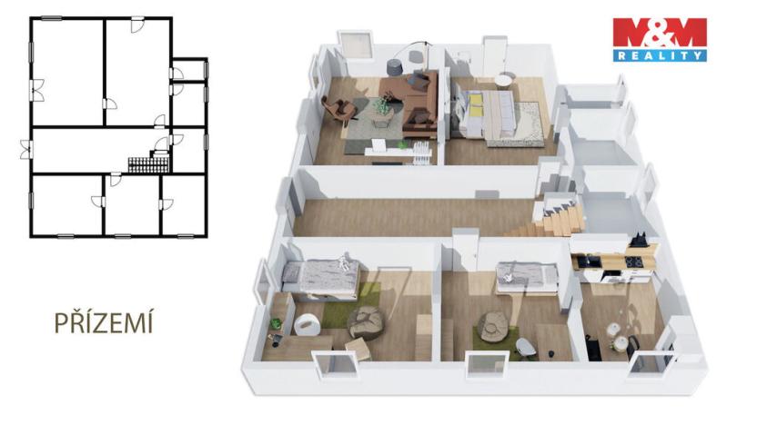 Prodej obchodního prostoru, Jedousov, 168 m2