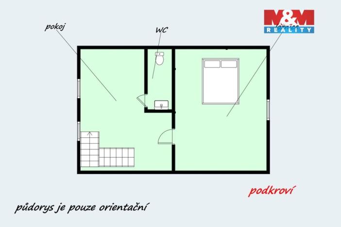 Prodej rodinného domu, Zádub-Závišín - Milhostov, 95 m2