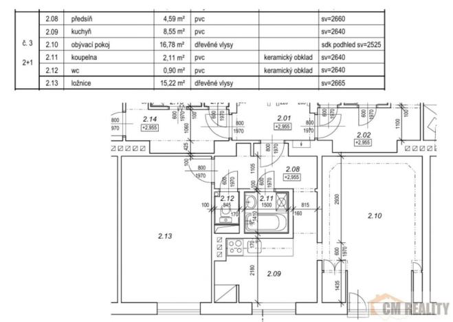 Prodej bytu 2+1, Přerov - Přerov VIII-Henčlov, Výmyslov, 48 m2