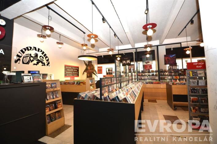 Pronájem obchodního prostoru, Praha - Nové Město, Jungmannovo náměstí, 201 m2