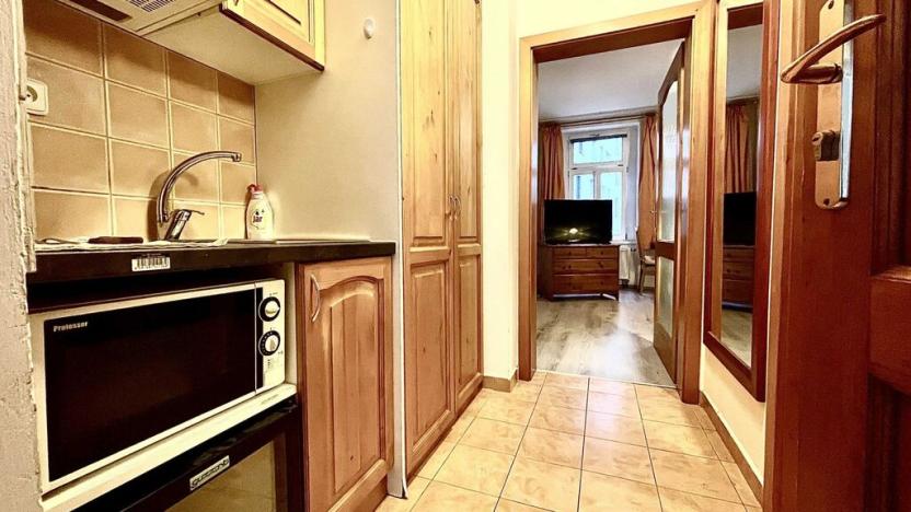 Pronájem bytu 1+kk, Praha - Vršovice, Donská, 25 m2