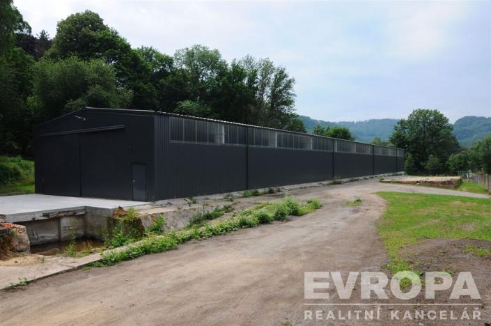 Pronájem skladu, Děčín, okres děčín, 840 m2