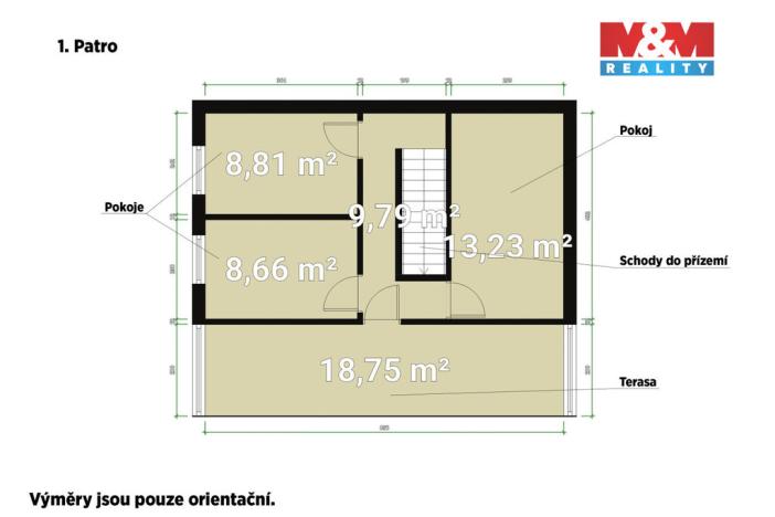 Prodej rodinného domu, Pernarec - Krukanice, 98 m2