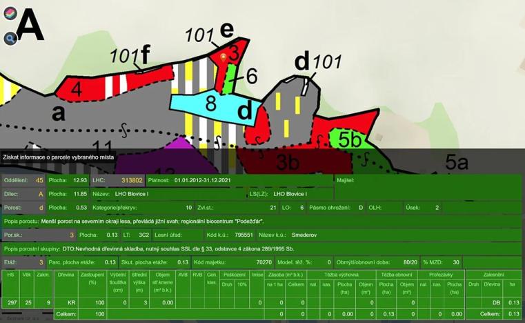 Prodej lesa, Ždírec, 5322 m2