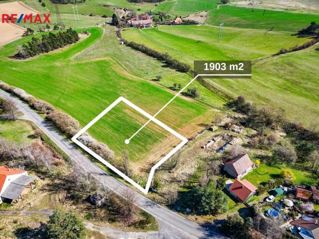Prodej pozemku pro bydlení, Nečín, 1903 m2