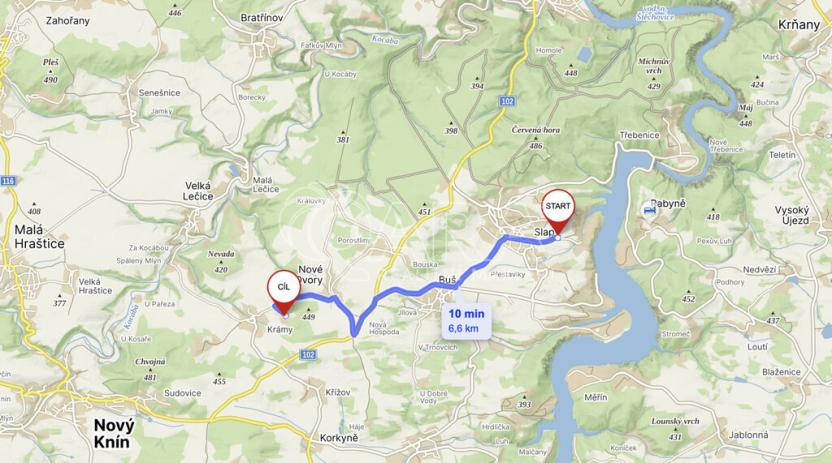 Prodej chaty, Nové Dvory - Krámy, 100 m2