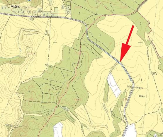 Prodej louky, Dubnice, 1321 m2