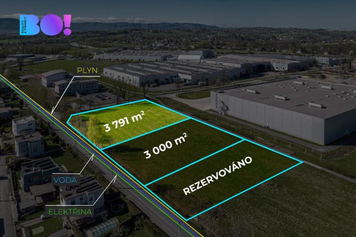 Prodej komerčního pozemku, Český Těšín, 3791 m2