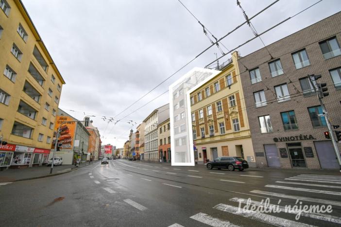 Pronájem bytu 1+kk, Brno, Křenová, 28 m2