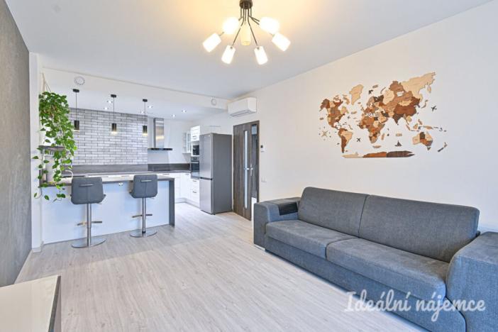 Pronájem bytu 2+kk, Brno - Pisárky, Poříčí, 57 m2