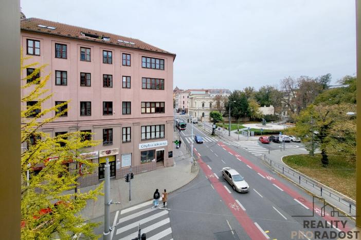 Pronájem bytu 2+kk, Brno - Veveří, Slovákova, 54 m2