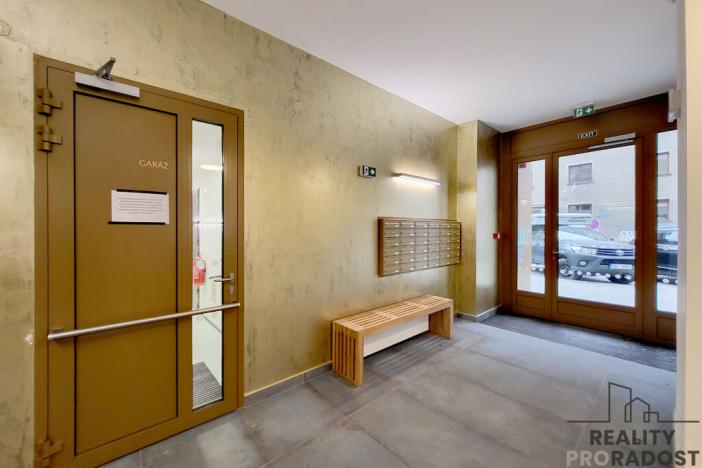 Pronájem bytu 2+kk, Brno - Veveří, Slovákova, 54 m2