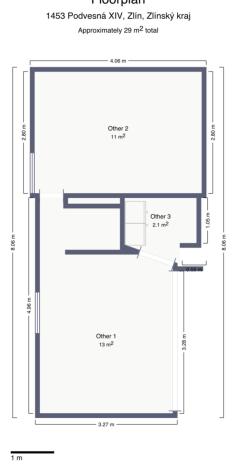 Prodej rodinného domu, Zlín, Podvesná XIV, 68 m2
