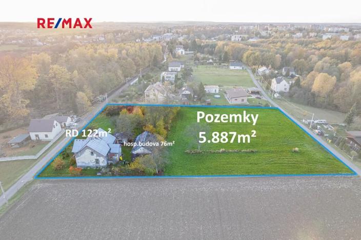 Prodej pozemku pro bydlení, Orlová, K Zimovudce, 5887 m2