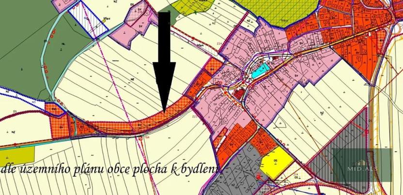 Prodej pozemku pro bydlení, Těškov, 1300 m2