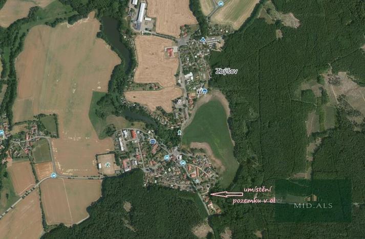 Prodej pozemku pro bydlení, Zbýšov, 1074 m2
