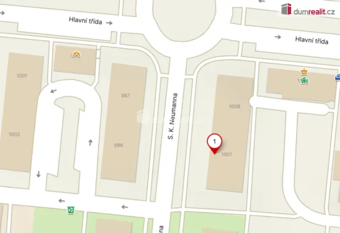 Pronájem bytu 2+1, Ostrov, S. K. Neumanna, 65 m2