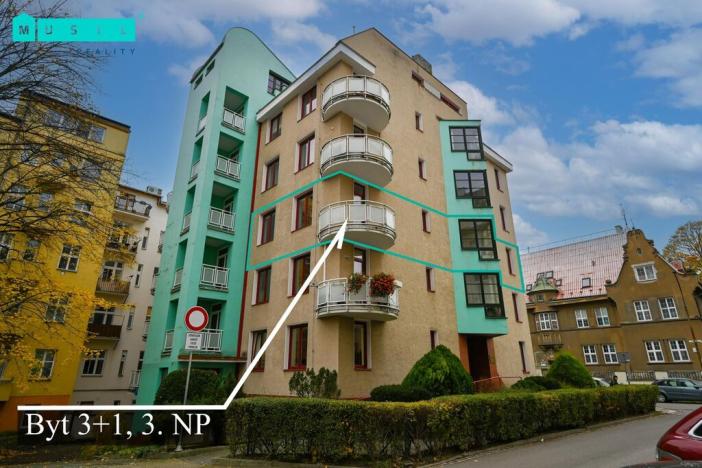 Pronájem bytu 3+1, Olomouc, Bezručova, 89 m2