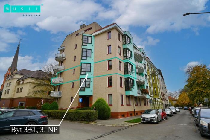 Pronájem bytu 3+1, Olomouc, Bezručova, 89 m2