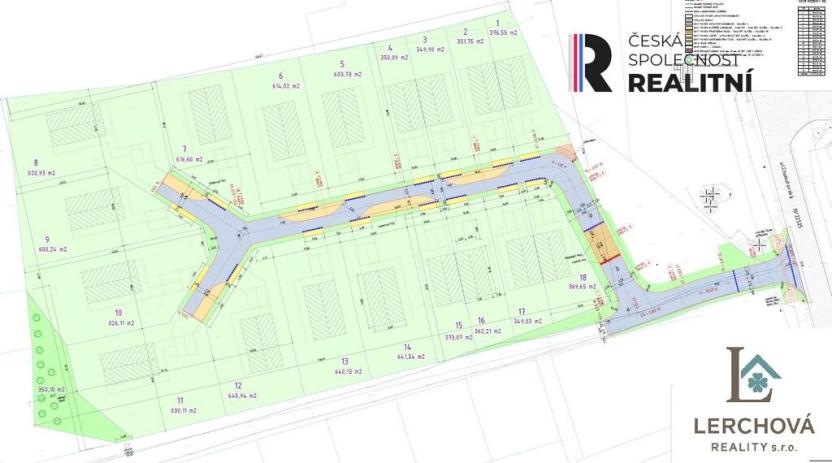 Prodej pozemku pro bydlení, Žatec, Chomutovská, 648 m2