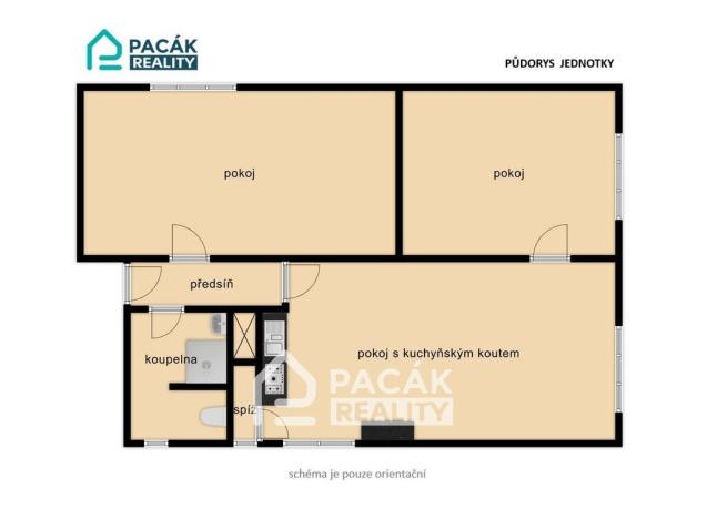 Prodej bytu 2+1, Přerov, Trávník, 71 m2