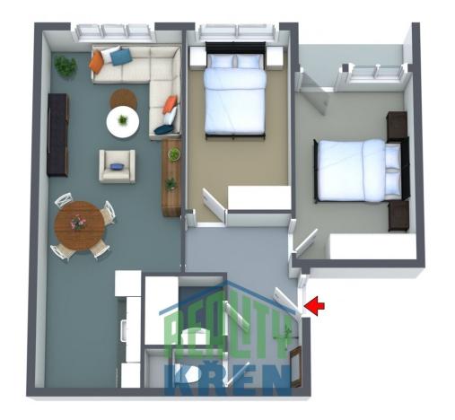 Prodej bytu 3+kk, Praha - Chodov, Petýrkova, 63 m2