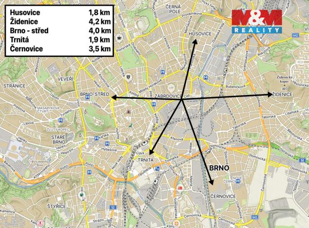 Prodej skladu, Brno - Zábrdovice, Cejl, 44 m2