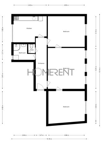 Pronájem bytu 3+1, Liberec - Liberec III-Jeřáb, nám. Soukenné, 106 m2
