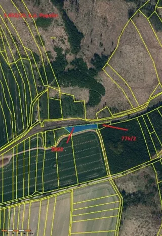 Prodej lesa, Popelín, 2730 m2