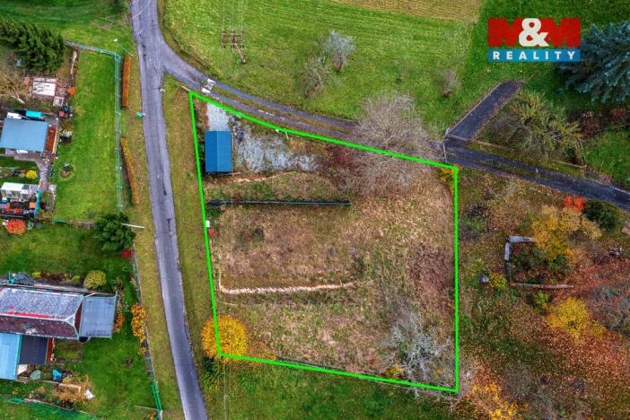 Prodej zahrady, Benešov nad Ploučnicí, 863 m2