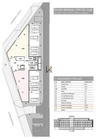 Pronájem obchodního prostoru, Praha, Strakonická, 123 m2