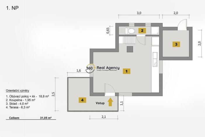 Prodej chaty, Slapy, 52 m2