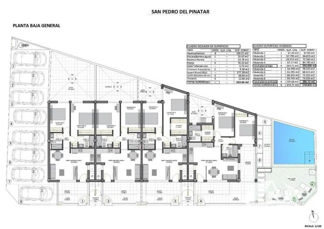 Prodej rodinného domu, San Pedro del Pinatar, Španělsko, 60 m2