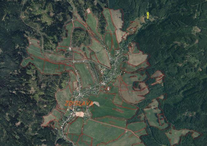 Prodej pole, Zdislava, 1384 m2