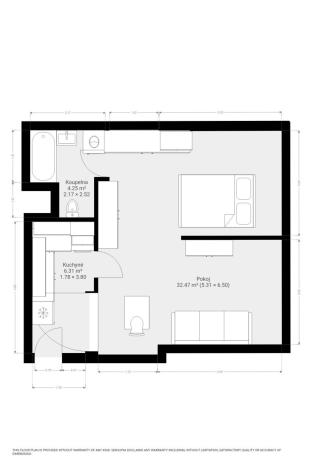 Pronájem bytu 1+kk, Praha - Vinohrady, V Horní Stromce, 42 m2