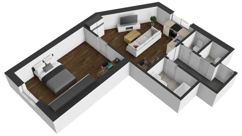 Prodej bytu 2+kk, Trutnov, Libušinka, 50 m2