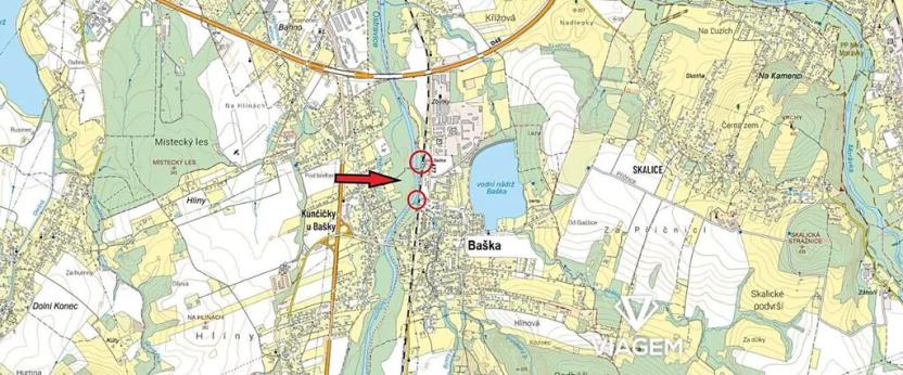 Prodej lesa, Baška, 1292 m2