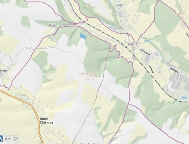 Prodej lesa, Horní Olešnice, 7037 m2