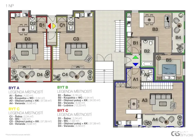 Prodej pozemku pro bydlení, Frymburk - Kovářov, 1696 m2