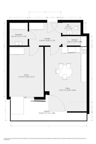 Pronájem bytu 2+kk, Brno - Ponava, Střední, 55 m2