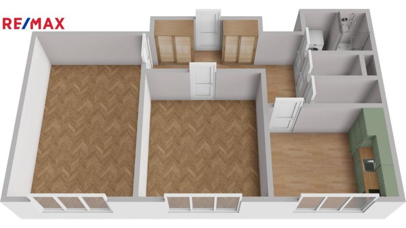 Prodej bytu 2+1, Hradec Králové - Pražské Předměstí, Haškova, 57 m2