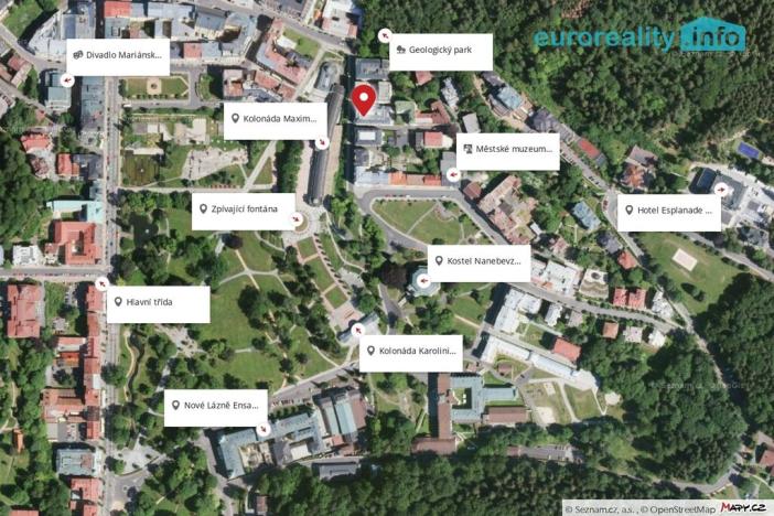 Pronájem bytu 2+kk, Mariánské Lázně, Masarykova, 80 m2